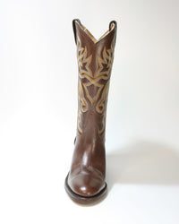 1703 Tony Mora Cowboystiefel braun rund