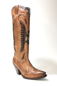 17295 GORCA Cowboystiefel Salvaje Miele