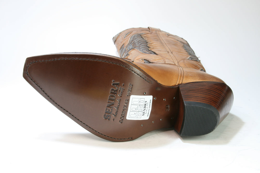 17295 GORCA Cowboystiefel Salvaje Miele