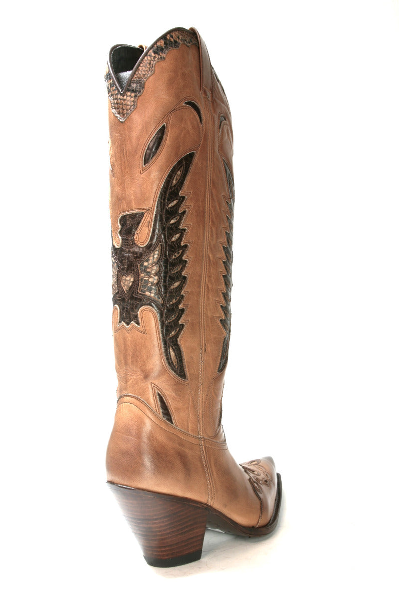 17295 GORCA Cowboystiefel Salvaje Miele