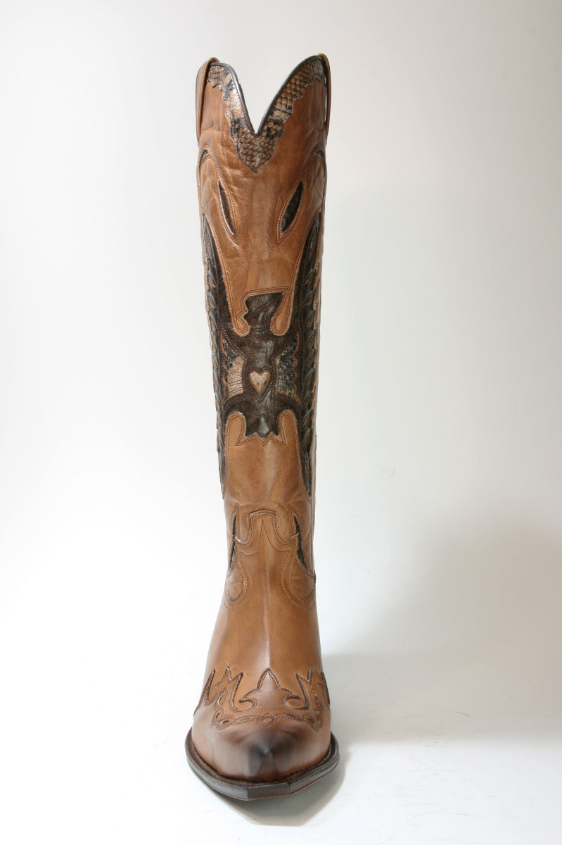 17295 GORCA Cowboystiefel Salvaje Miele