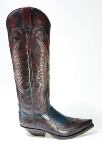 17355 Sendra Boots Hochschaftstiefel Hurricane Rojo Hurricane Marfil