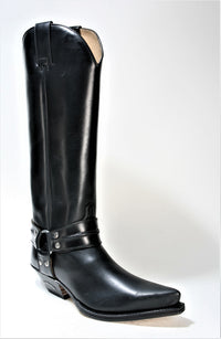 17582 Sendra cowboy boots high shaft Ciclon Negro