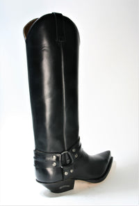 17582 Sendra cowboy boots high shaft Ciclon Negro