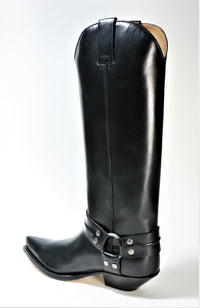17582 Sendra cowboy boots high shaft Ciclon Negro