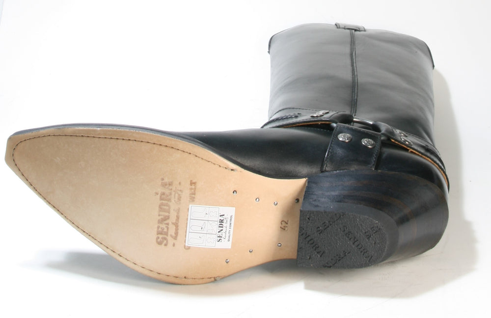 17582 Sendra cowboy boots high shaft Ciclon Negro
