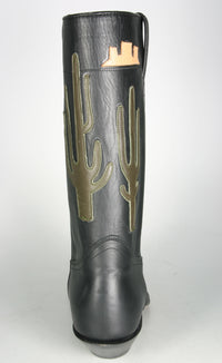 1763 Tony Mora cowboy boots Negro Indian