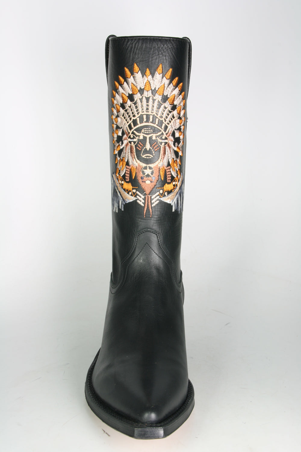 1763 Tony Mora cowboy boots Negro Indian