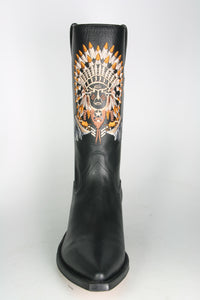 1763 Tony Mora cowboy boots Negro Indian