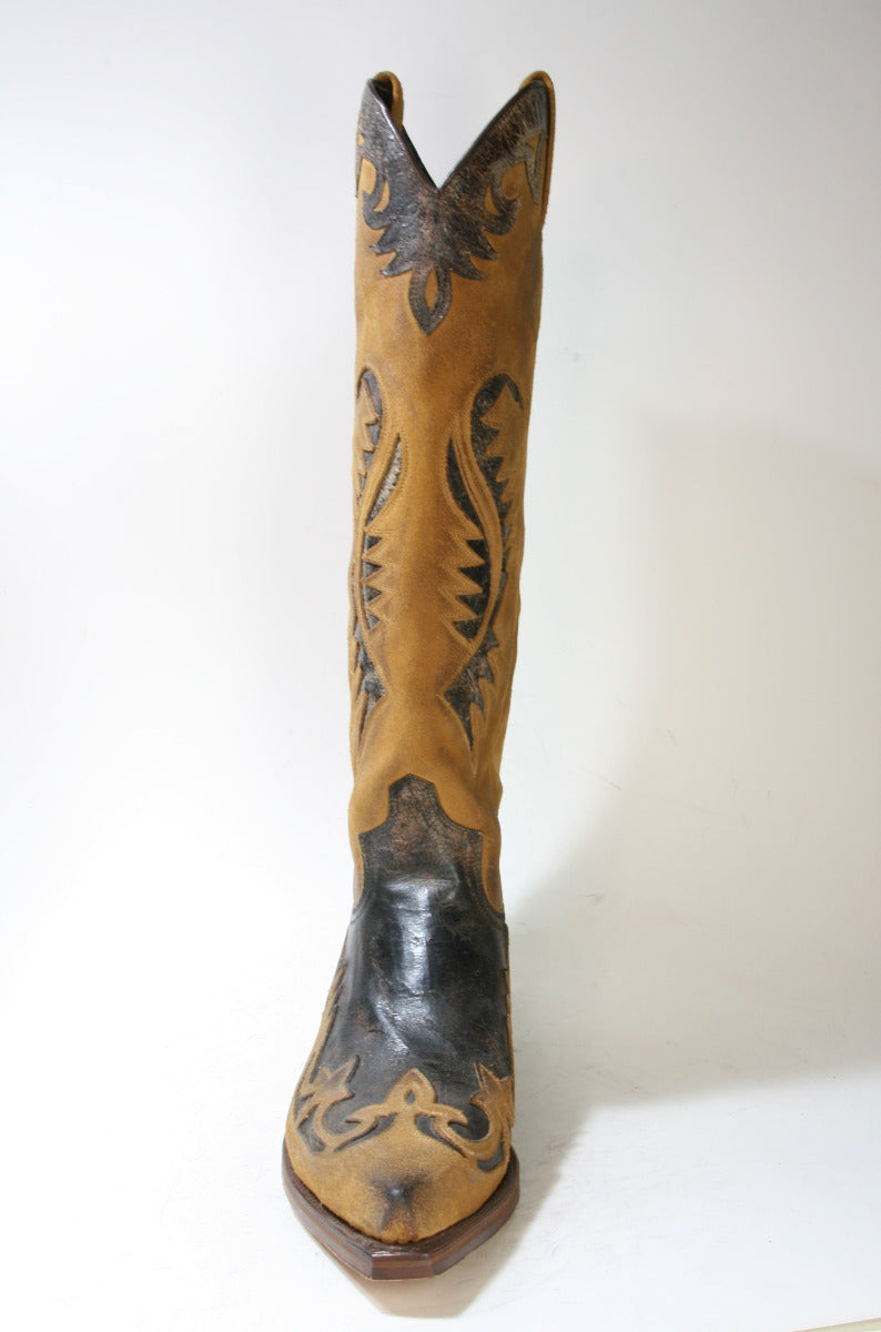 17880 Sendra Boots Hochschaftstiefel Serr. Camello