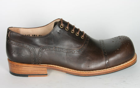 181 HOBO Schnürschuhe CHARLY Budapester Darkbrown