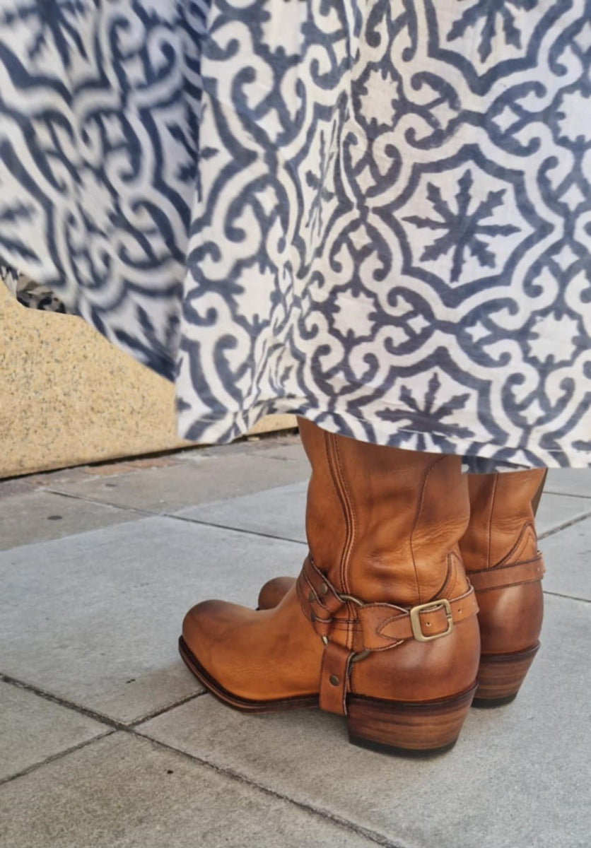 18512 Sendra Bikerboots BLUES Salvaje Melt