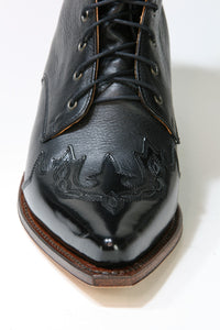 18659 Sendra Schnürstiefel Flora Negro Salvaje Negro