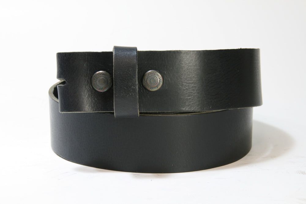 18699 Wechselgürtel Vollrindleder Black