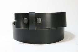 18699 Wechselgürtel Vollrindleder Black