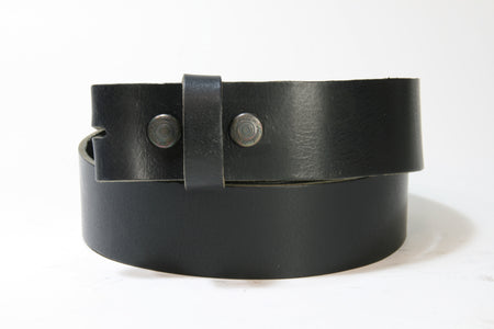 18699 Wechselgürtel Vollrindleder Black