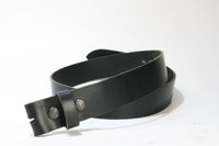 18699 Wechselgürtel Vollrindleder Black