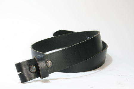 18699 Wechselgürtel Vollrindleder Black