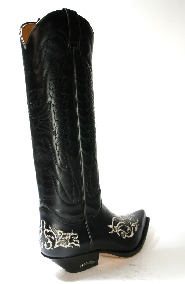 19086 Sendra Boots Hochschaft Cowboystiefel Ciclon Negro