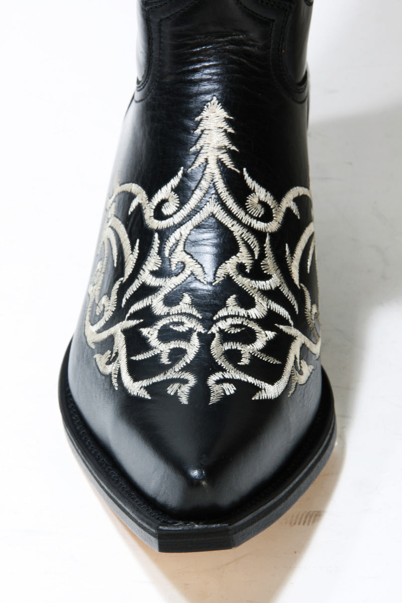 19086 Sendra Boots Hochschaft Cowboystiefel Ciclon Negro