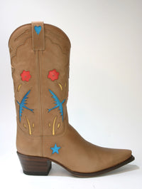 19187 Sendra Cowboyboots Judy Flota Miel NATURE