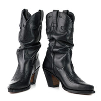 1952 Mayura Cowboy Boots Black