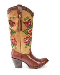 1Z24PH Cuadra Stiefel Python Tamarindo Telar Many