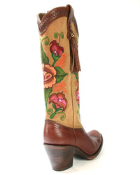 1Z24PH Cuadra Stiefel Python Tamarindo Telar Many