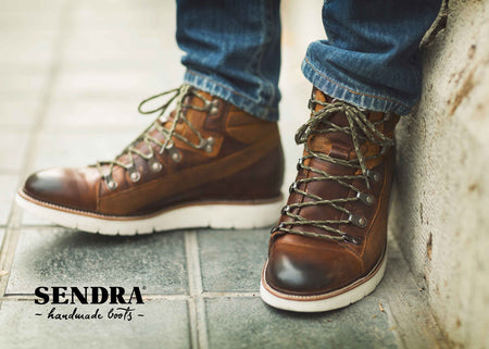 14885 Sendra Schnürstiefel DESERT Evolution Tang