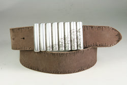 2007 Leather Belt Brave Heart Brown