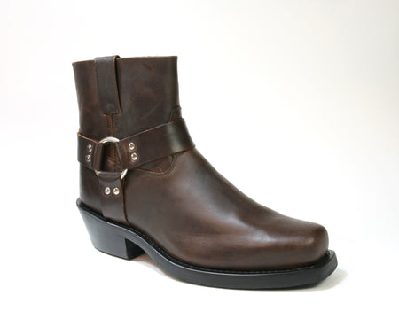 2059 OLD WEST Route 66 Bikerboots Dark Brown