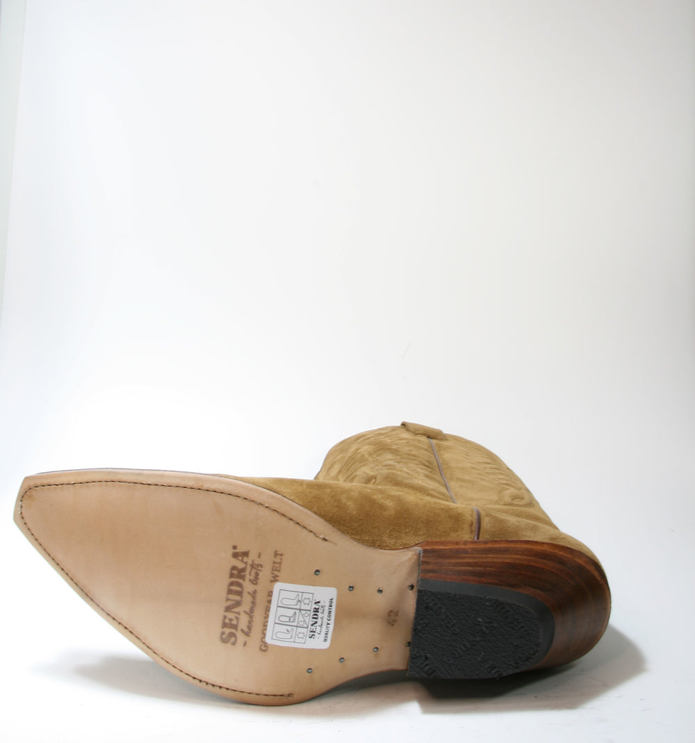 2073 Sendra Cowboystiefel IBIZA Serr. Tabaco Wildleder