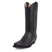 2073 Sendra Cowboystiefel WEST Schwarz