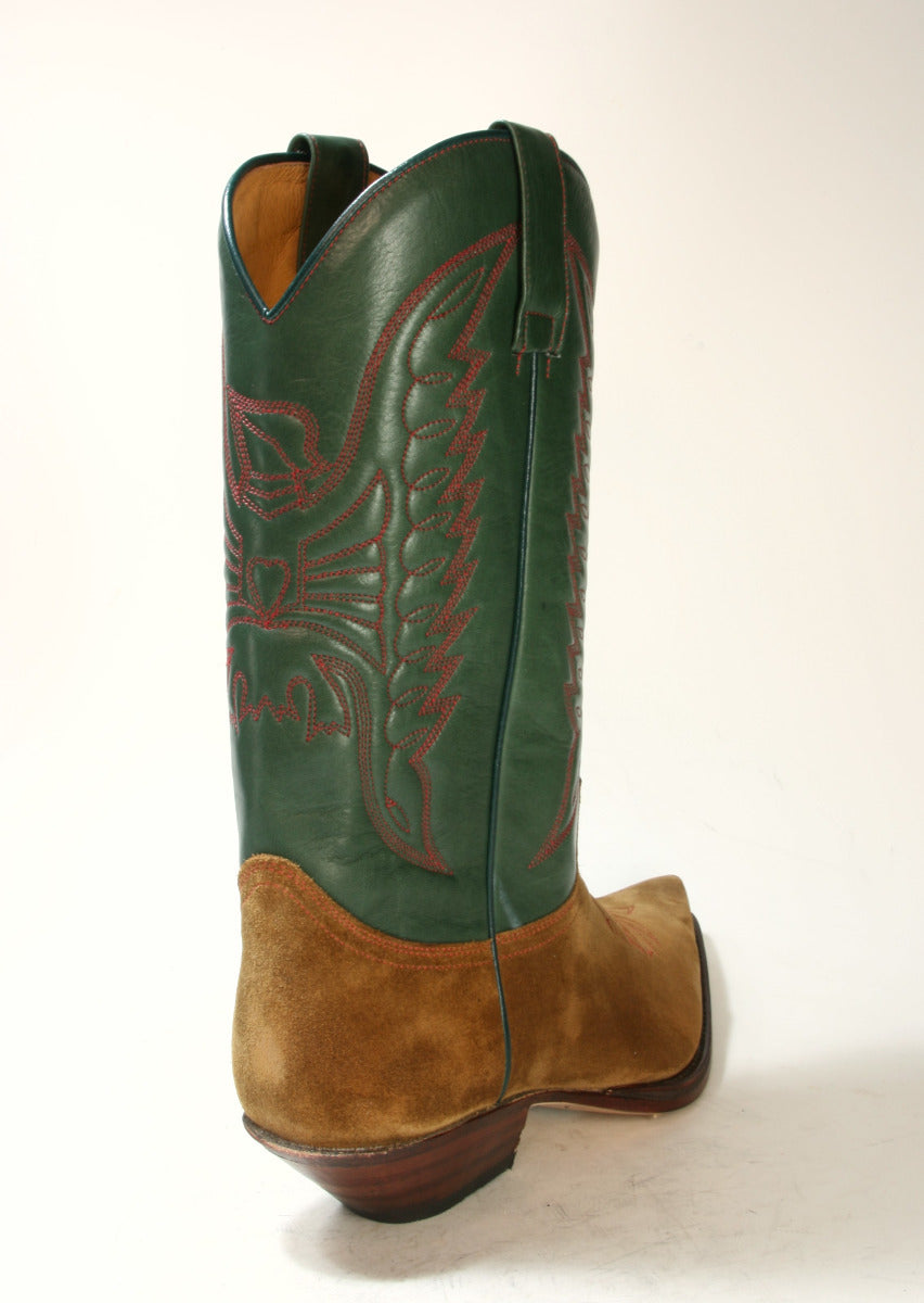 2073 Sendra Cowboystiefel Serr. Daino Tabaco Forest