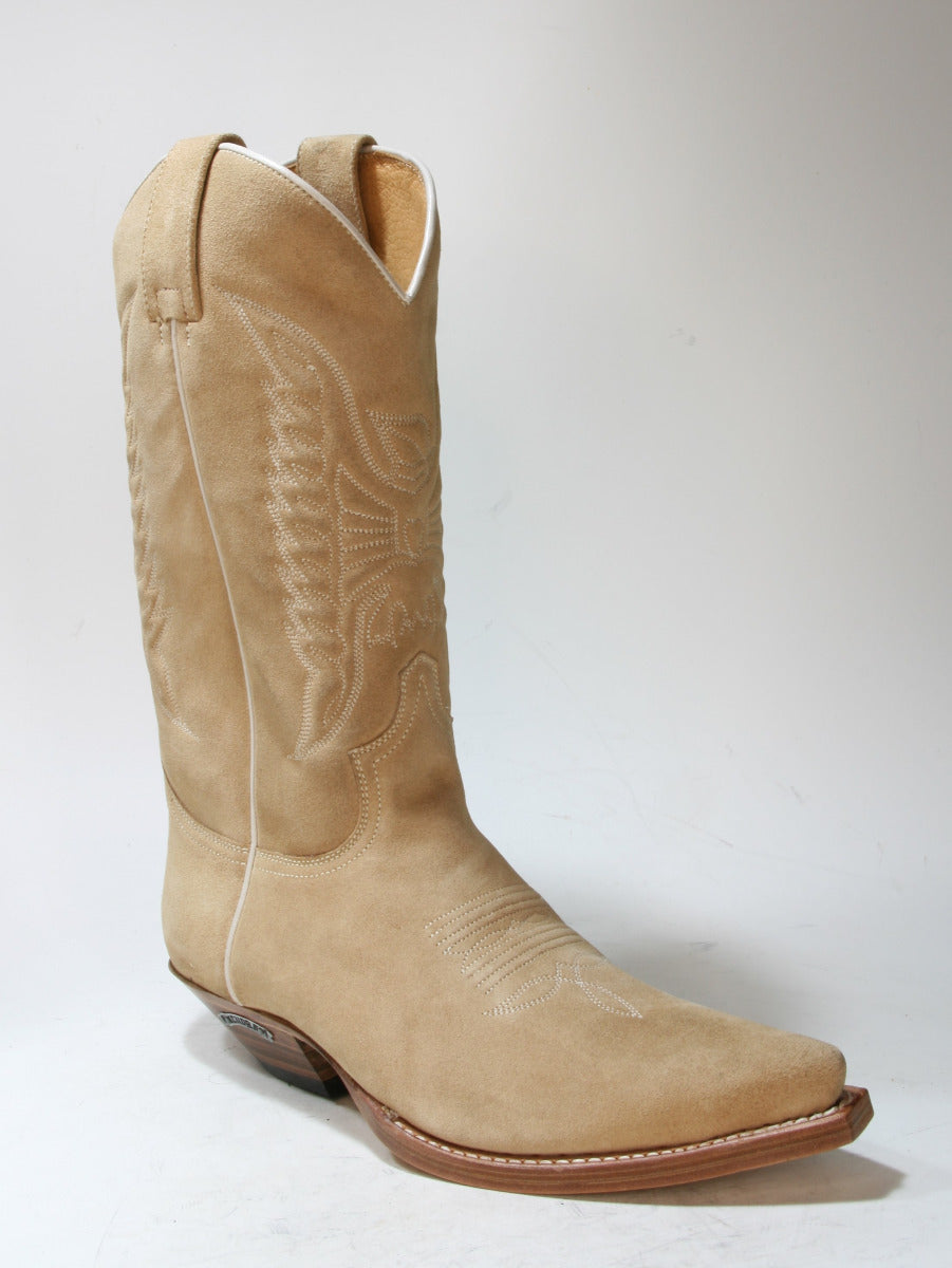 2073 Sendra Boots Cowboystiefel Serr. Natural