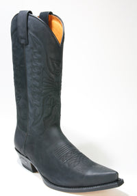2073 Sendra cowboy boots WEST Nubuck Negro