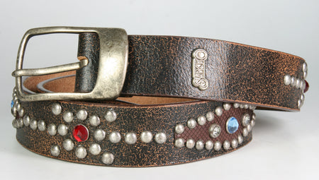 2118 Sancho Belt Barbados Rhinestones