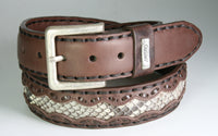 212 Sancho Belt Brown Python Saba
