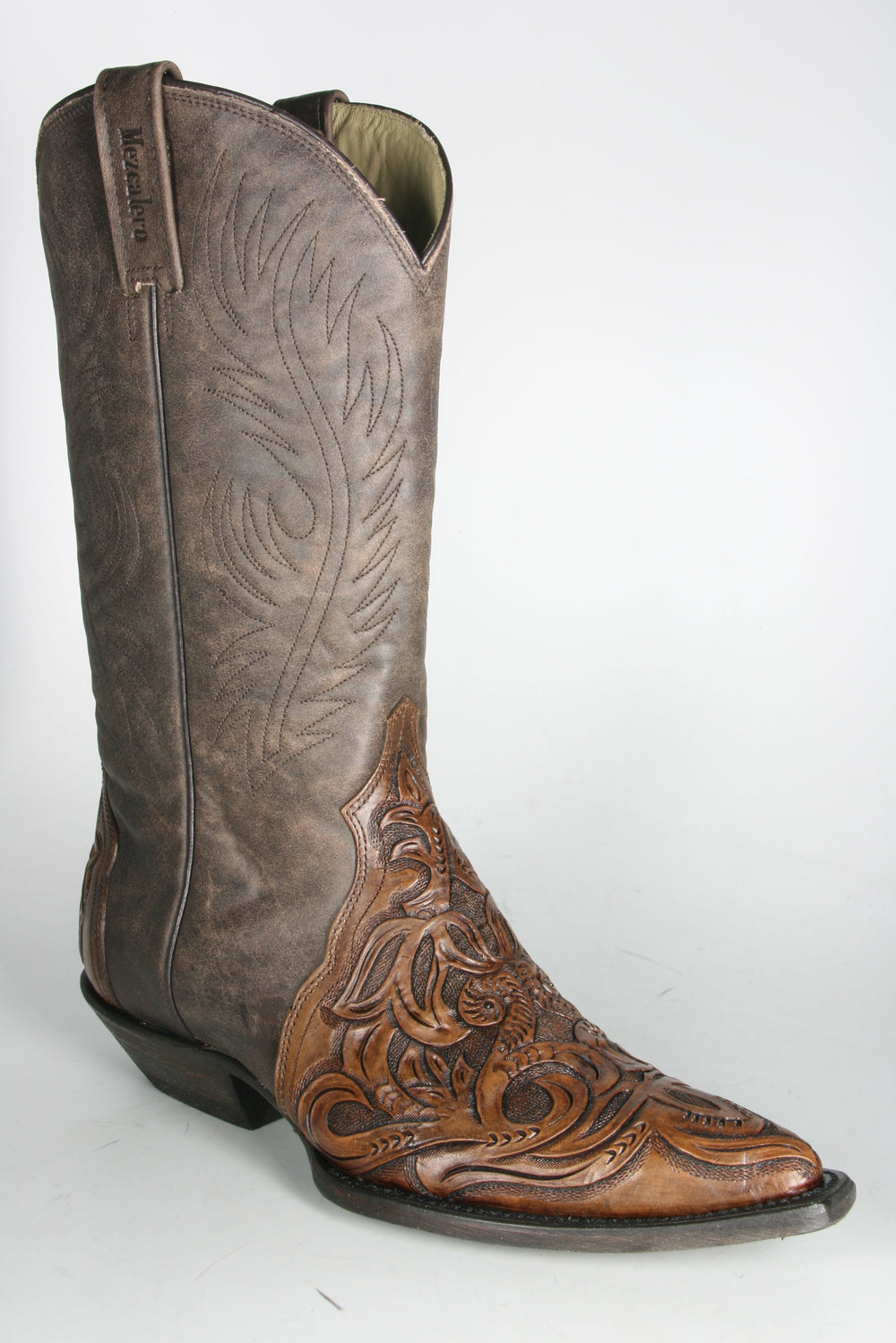 2132 Mezcalero cowboy boots Brush Cincelado