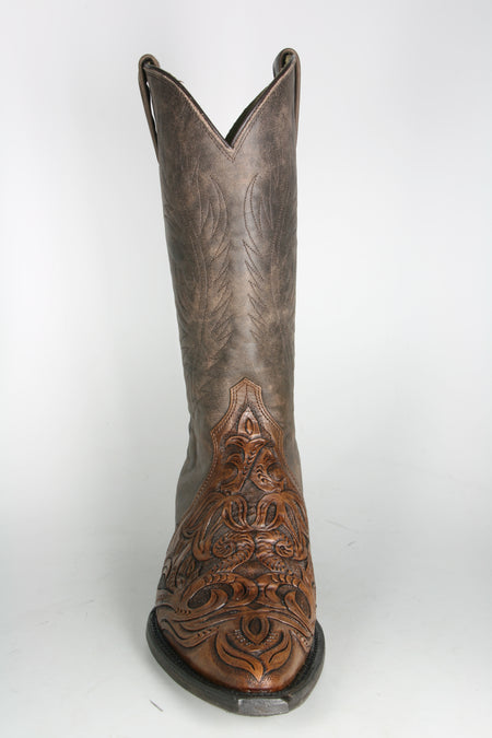 2132 Mezcalero Cowboystiefel Brush Cincelado