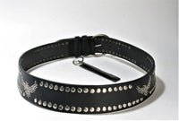 215 Original belts, Negro belts with rivets