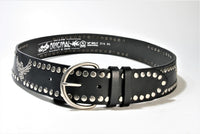 215 Original belts, Negro belts with rivets
