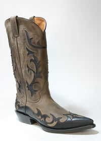 2249 Rancho Cowboystiefel Antik NEW