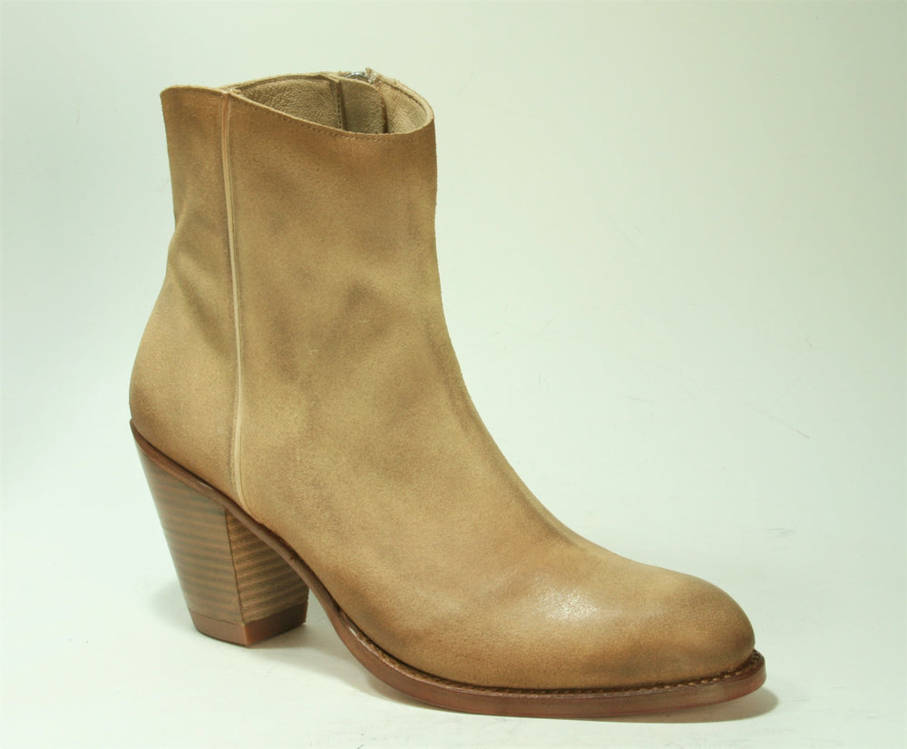2258 Mayura Stiefeletten Afelpado Camel Wildleder