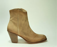 2258 Mayura Stiefeletten Afelpado Camel Wildleder
