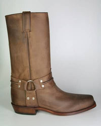 2332 Tony Mora biker boots Moka narrow