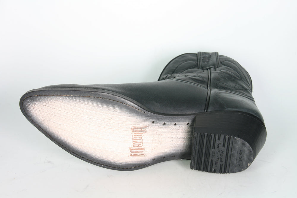 2374 MAYURA Cowboy Boots Short Shaft Black