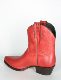 2374 MAYURA Cowboystiefel Kurzschaft Rojo
