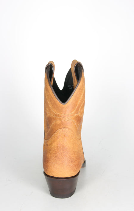 2374 MAYURA Cowboystiefel Kurzschaft Serr. Whisky