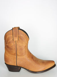 2374 MAYURA Cowboystiefel Kurzschaft Serr. Whisky